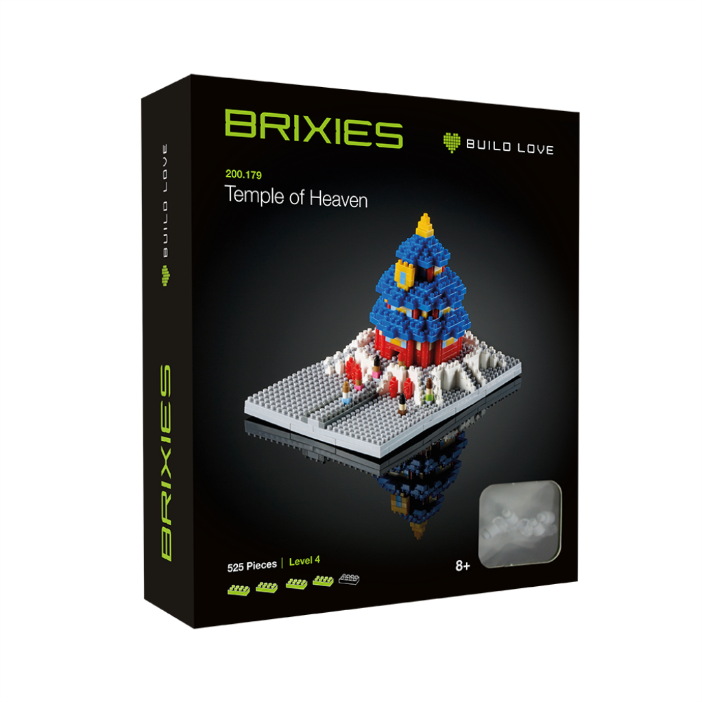 BRIXIES KINA HRAM NEBESKI 3D