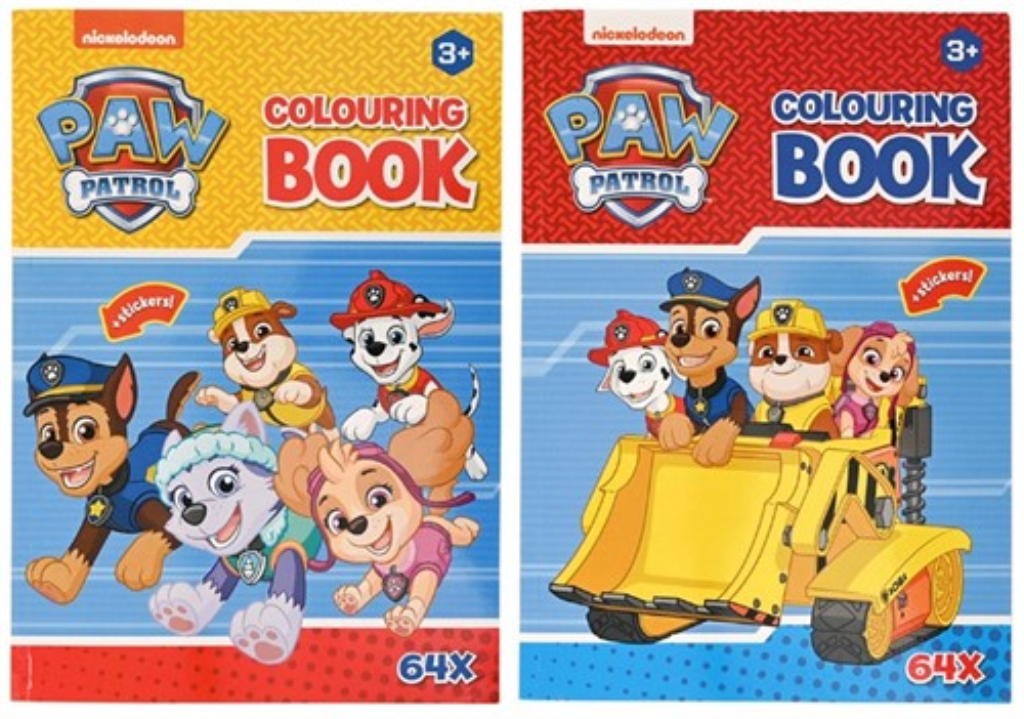 PAW PATROL BOJANKA 21X29.5CM