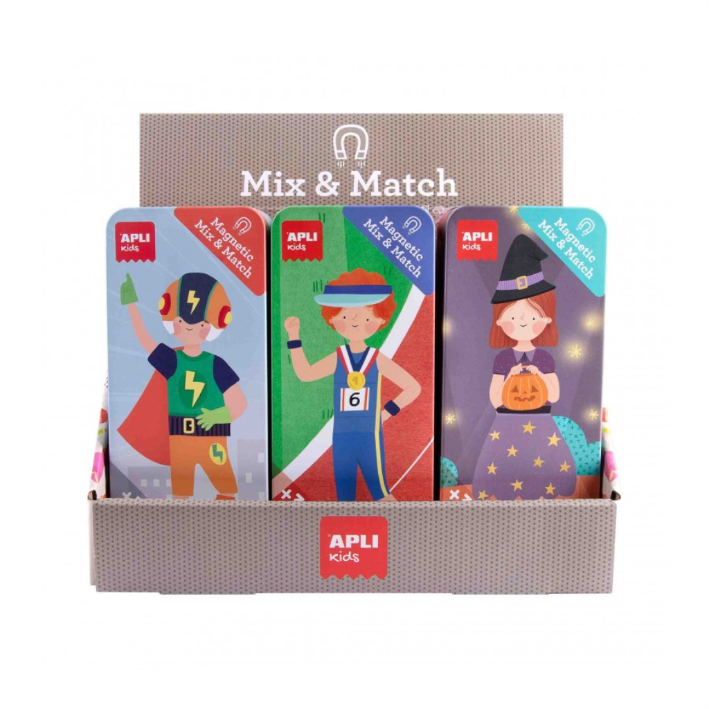 APLI MAGNETNI MIX&MATCH SUPER HEROJ