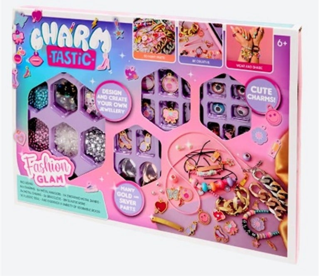 SET NAKITA CHARM TASTIC FASHION GLAM XL 37X26X3CM