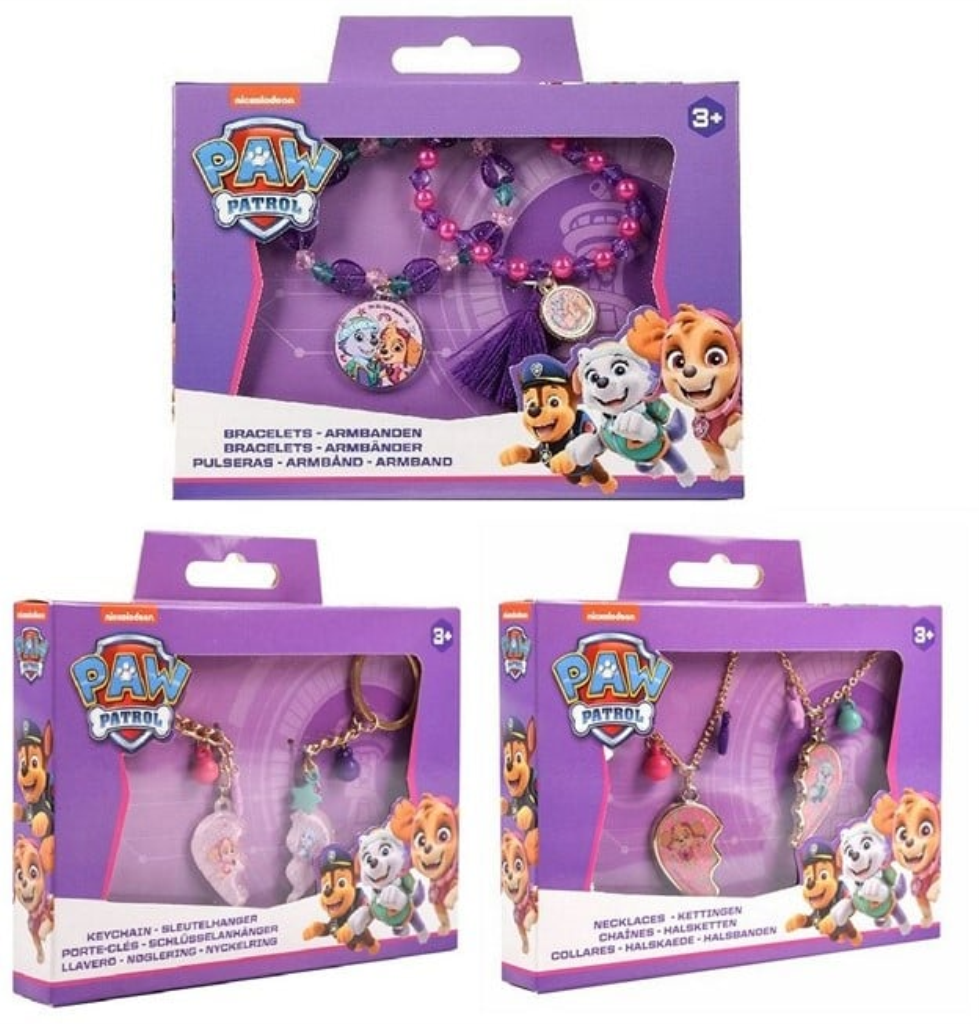 PAW PATROL SET NAKITA METALNI 13X15 CM