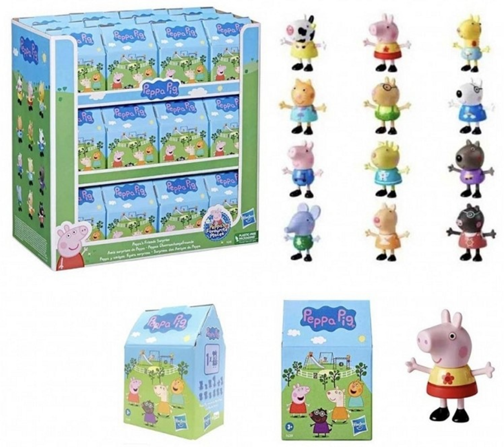 PEPPA PIG KUĆICA IZNENAĐENJA 12 LIKOVA