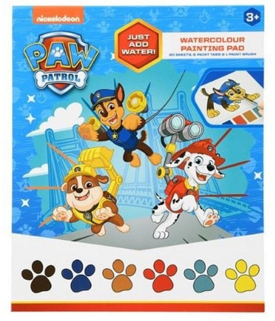 PAW PATROL  BOJANKA S VODENIM BOJICAMA