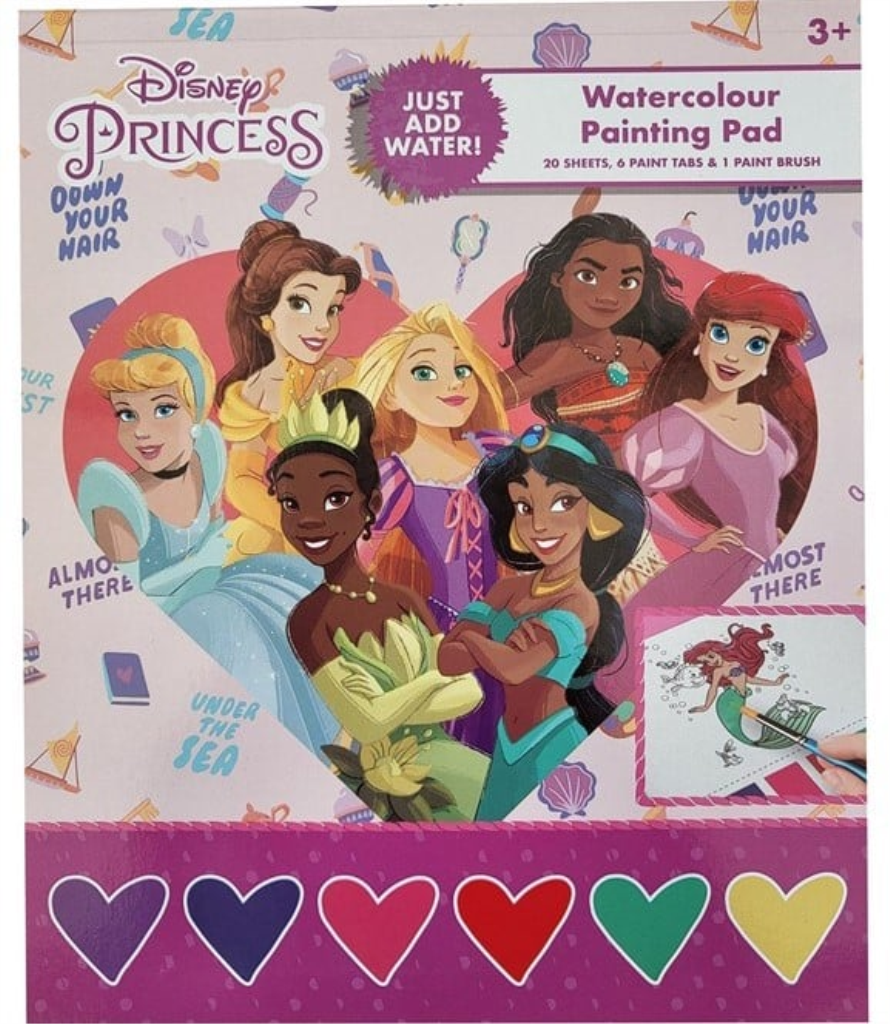 DISNEY PRINCEZA BOJANKA S VODENIM BOJICAMA