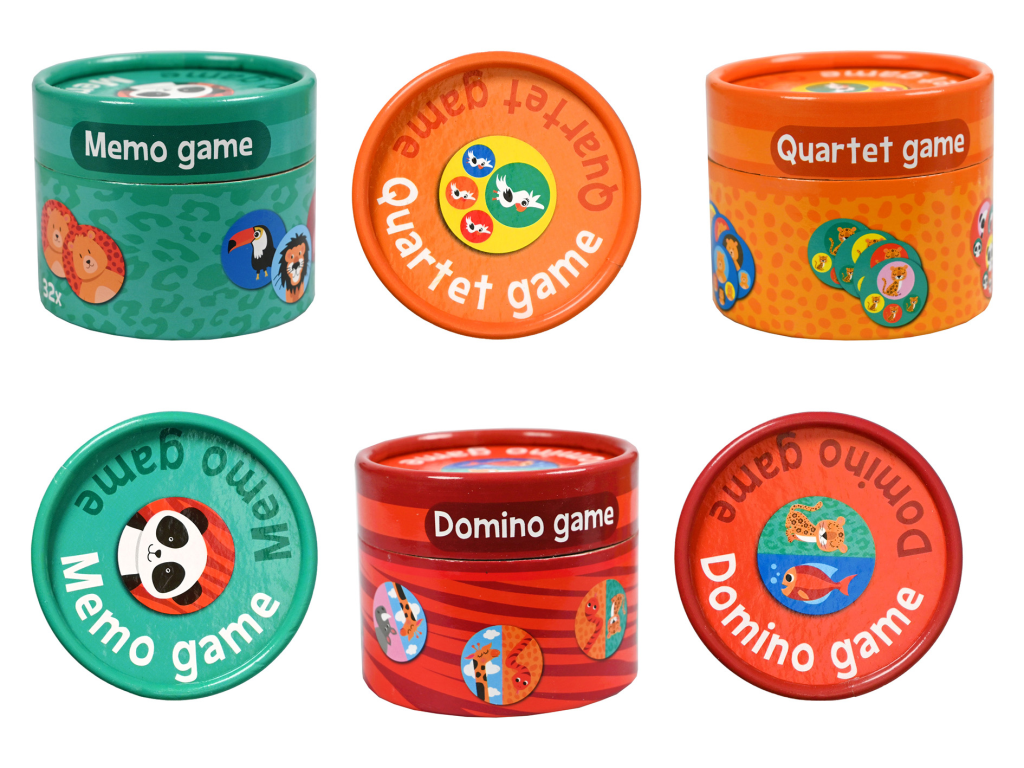 DRUŠTVENA IGRA (DOMINO, MEMORY I QUARTET)