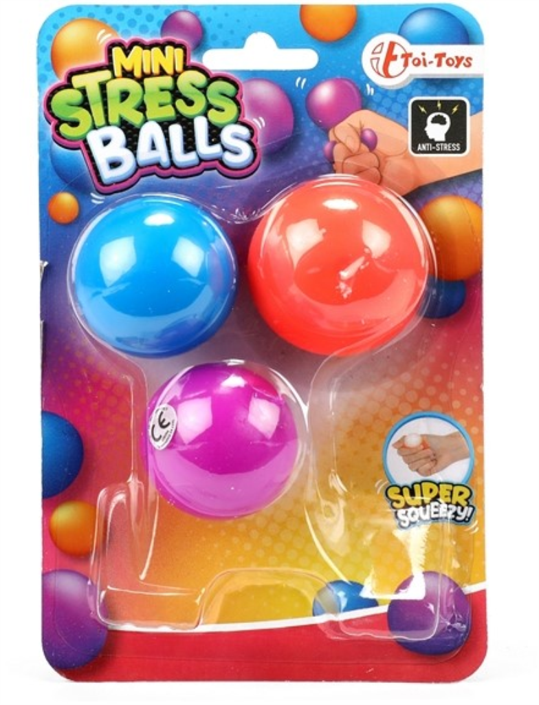 ANTISTRES LOPTICE 4CM, 3 U PAKIRANJU