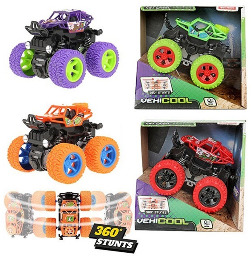 MONSTER TRUCK 360 12X12CM