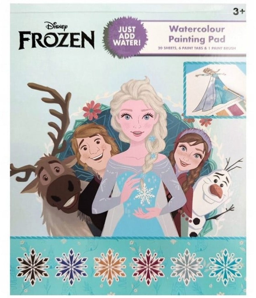 DISNEY FROZEN BOJANKA S VODENIM BOJICAMA
