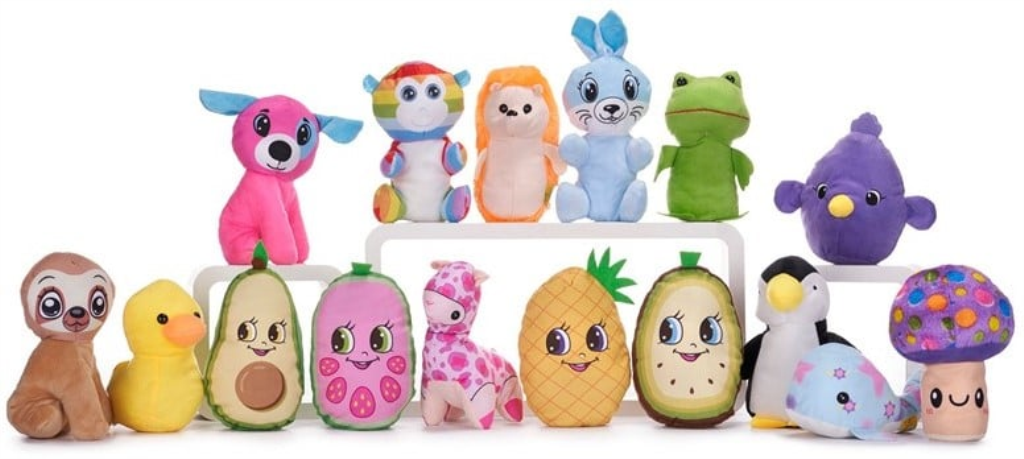 PLIŠANCI 17CM 16ASST