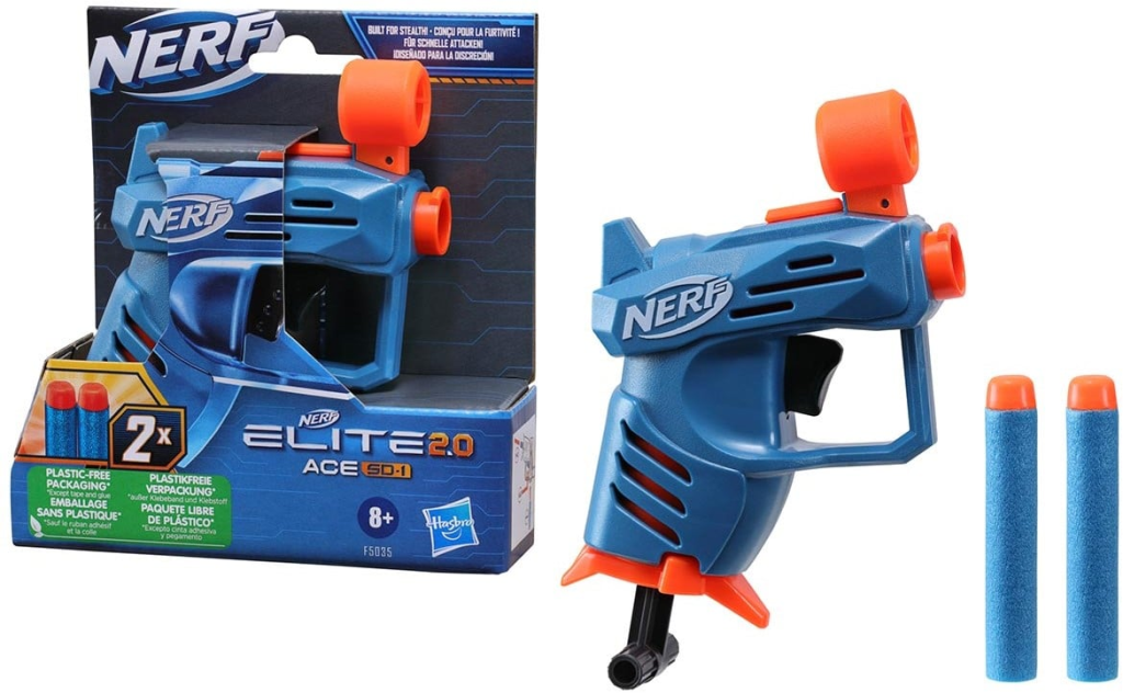 PIŠTOLJ NERF ELITE 2.0 ACE SD-1 14X14CM