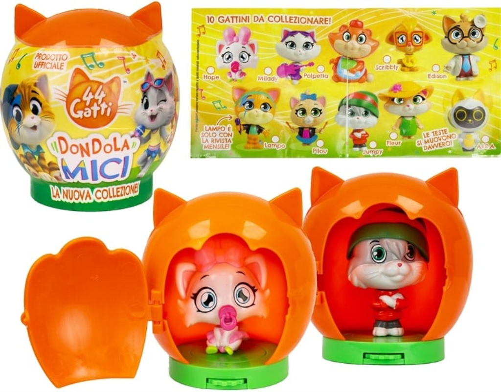 KAPSULA IZNENAĐENJA 44MAČKE 9X9 CM