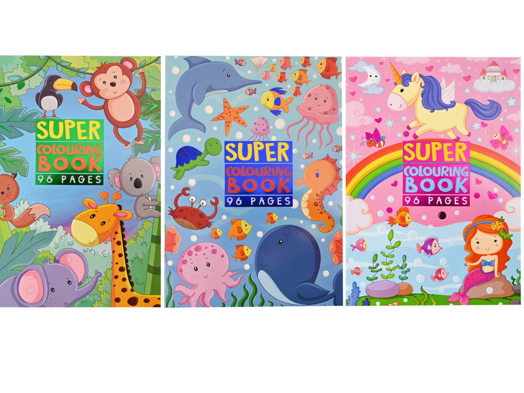 SUPER BOJANKA DŽUNGLA OCEAN JEDNOROG 3ASST