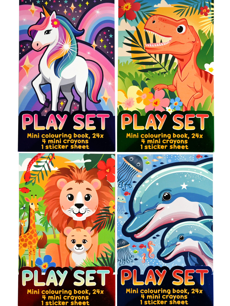 SET BOJANKA, BOJICE I LIST NALJEPNICA 4ASST