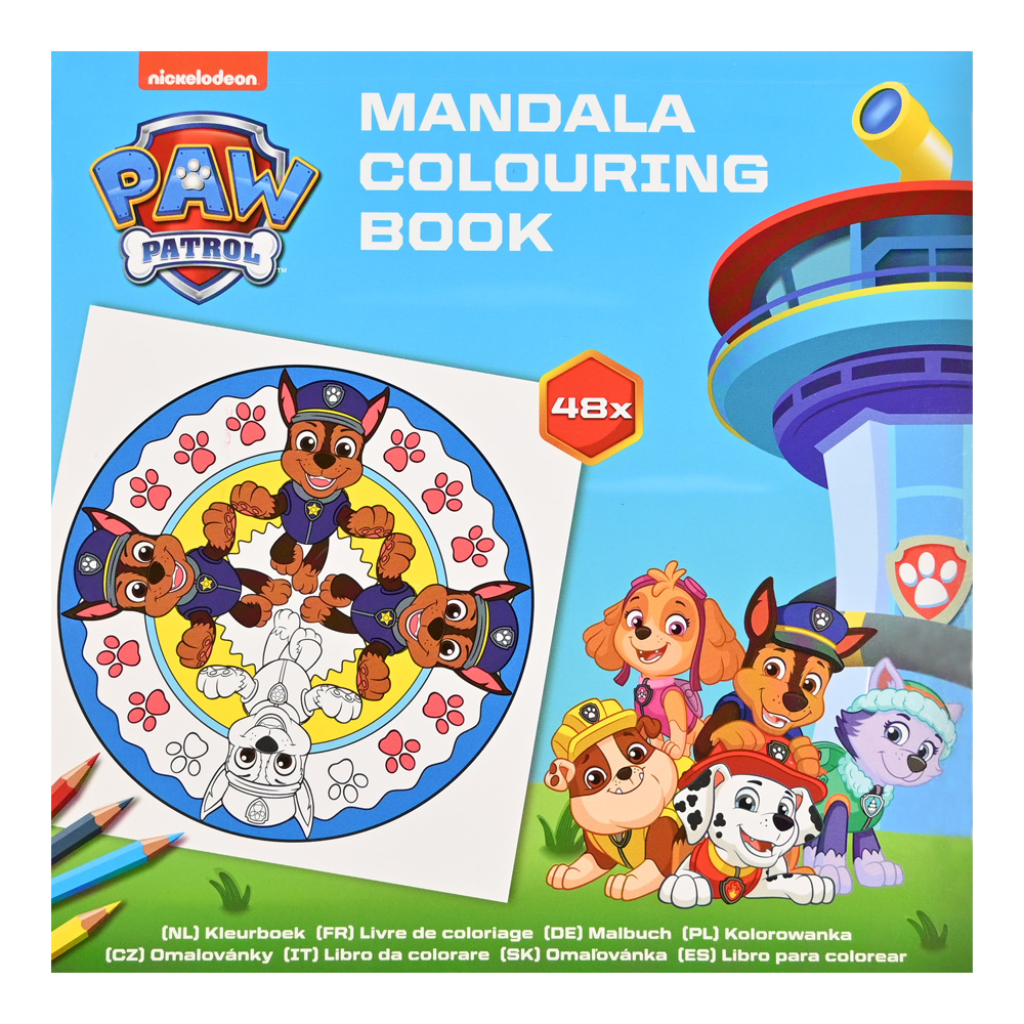 PAW PATROL BOJANKA MANDALA