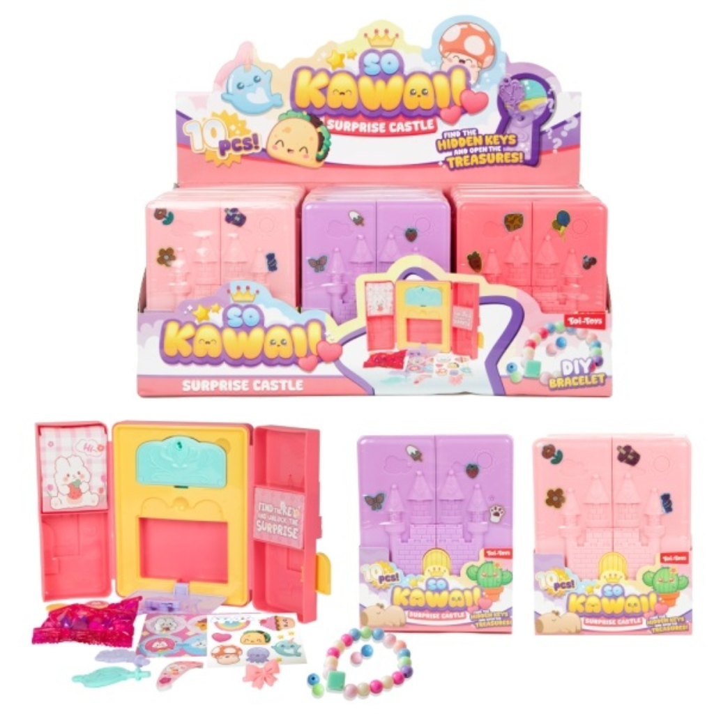 KAWAII DVORAC IZNENAĐENJA OGRLICA S PERLICAMA 3ASST