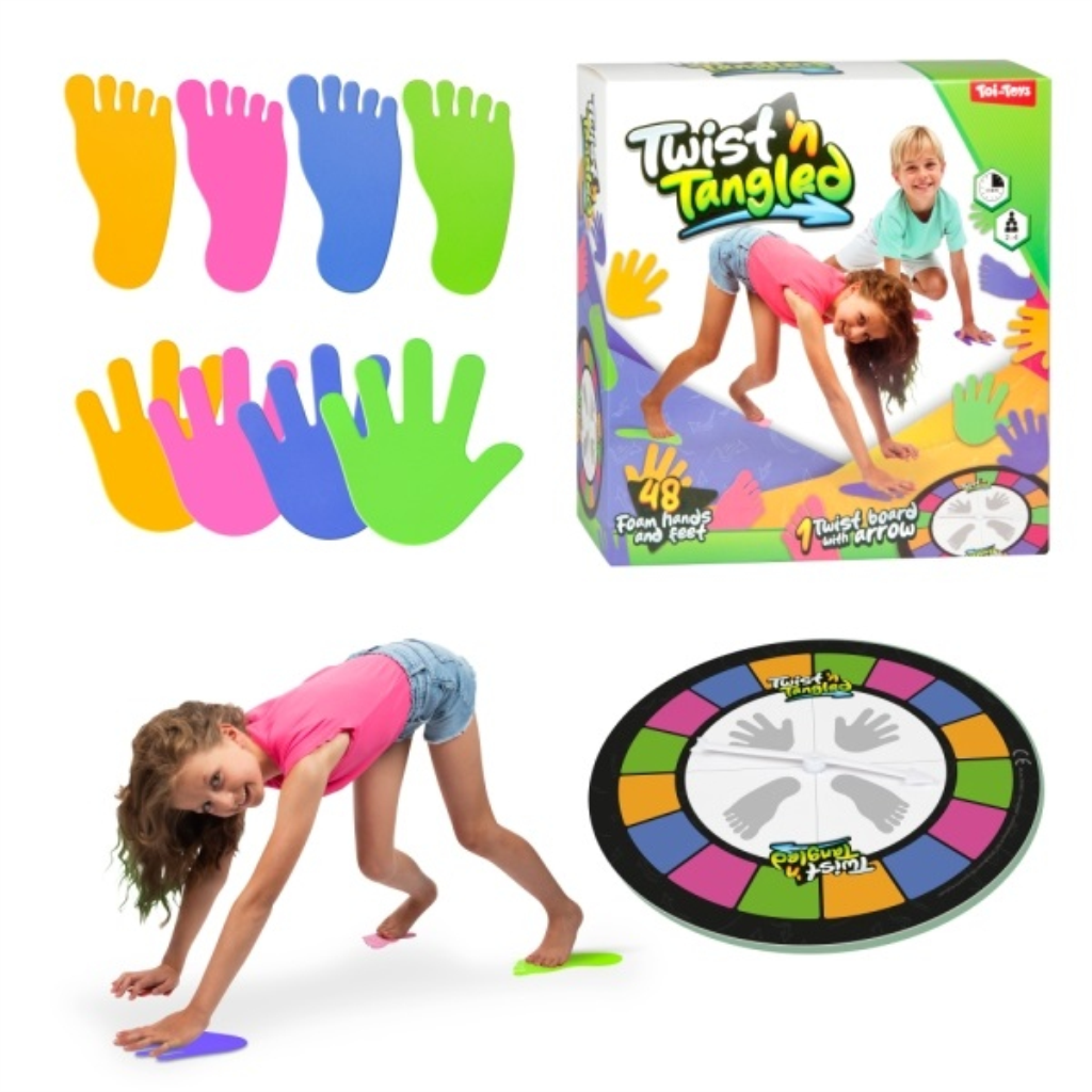 DRUŠTVENA IGRA TWIST 48 DIJELOVA RUKU I STOPALA