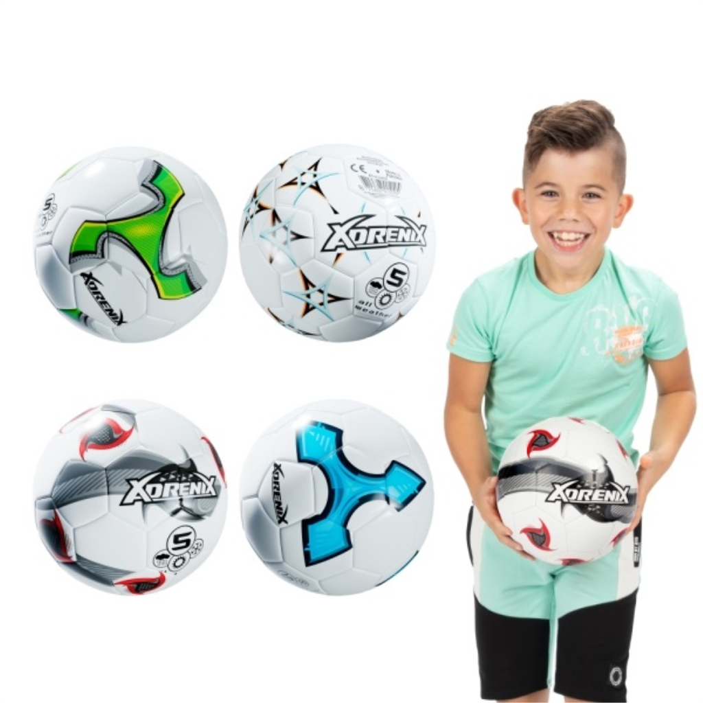 LOPTA NOGOMET VELIČINA 5 PVC 4ASST