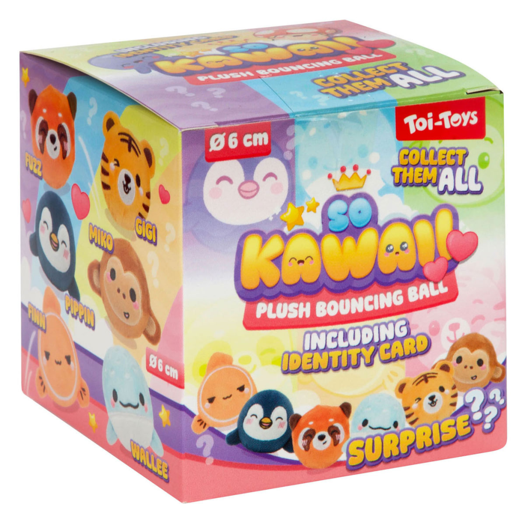SO KAWAII PLIŠANA LOPTA ŽIVOTINJE 6ASST