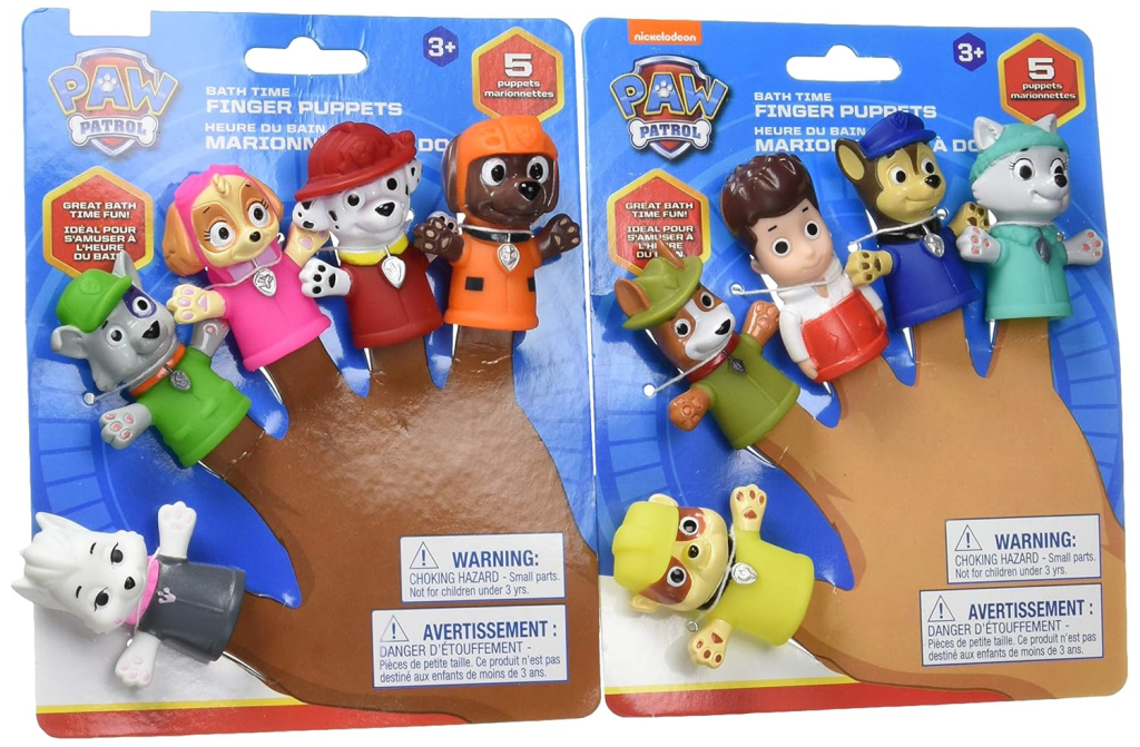 PAW PATROL LUTKE ZA PRSTE 2ASST