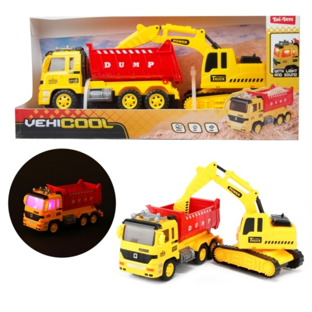 VEHICOOL KAMION KIPER + BAGER