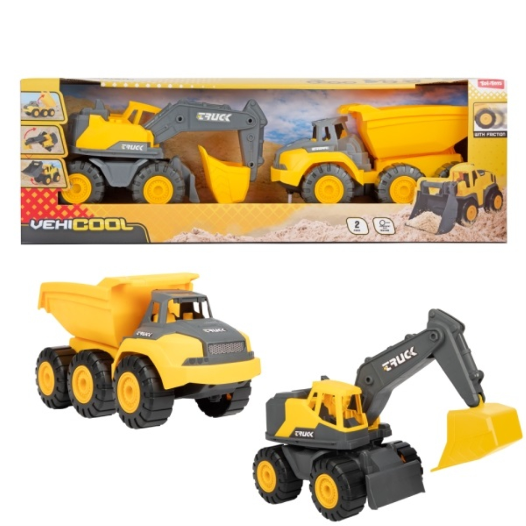 VEHICOOL SET GRAĐEVINSKIH VOZILA (2 KOMADA)