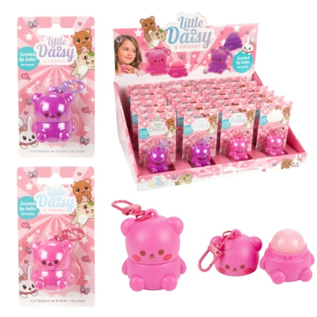 LITTLE DAISY BALZAM ZA USNE – MOTIV MEDVJEDIĆA, 2 MIRISA