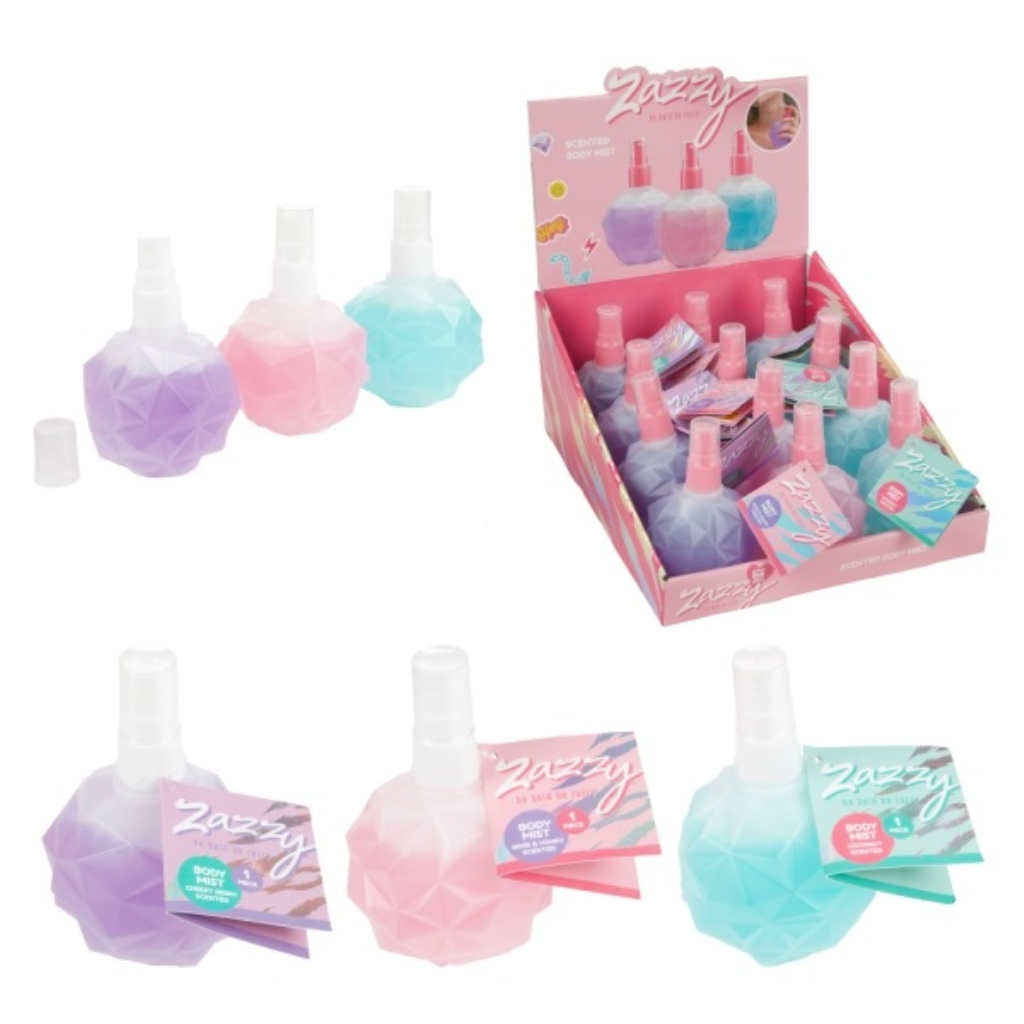 ZAZZY MIRISNI SPREJ ZA TIJELO, 120 ML (3 VRSTE)