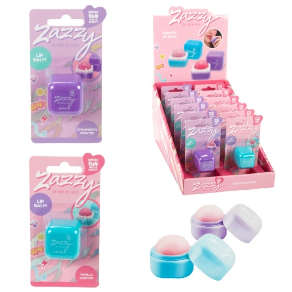 ZAZZY MIRISNI BALZAM ZA USNE, 6,8 G, 2 VRSTE