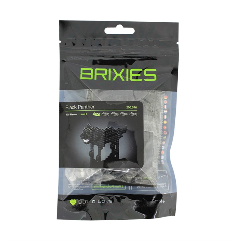 BRIXIES CRNA PANTERA 3D