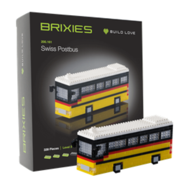 BRIXIES POŠTANSKI AUTOBUS 3D