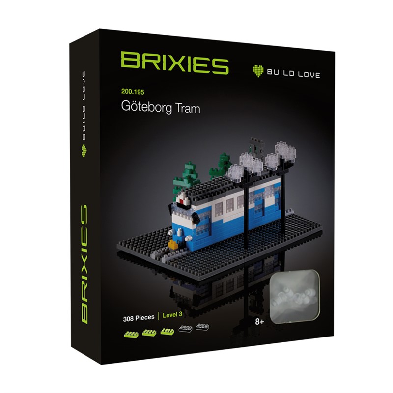 BRIXIES GOTHENBURG TRAMVAJ 3D