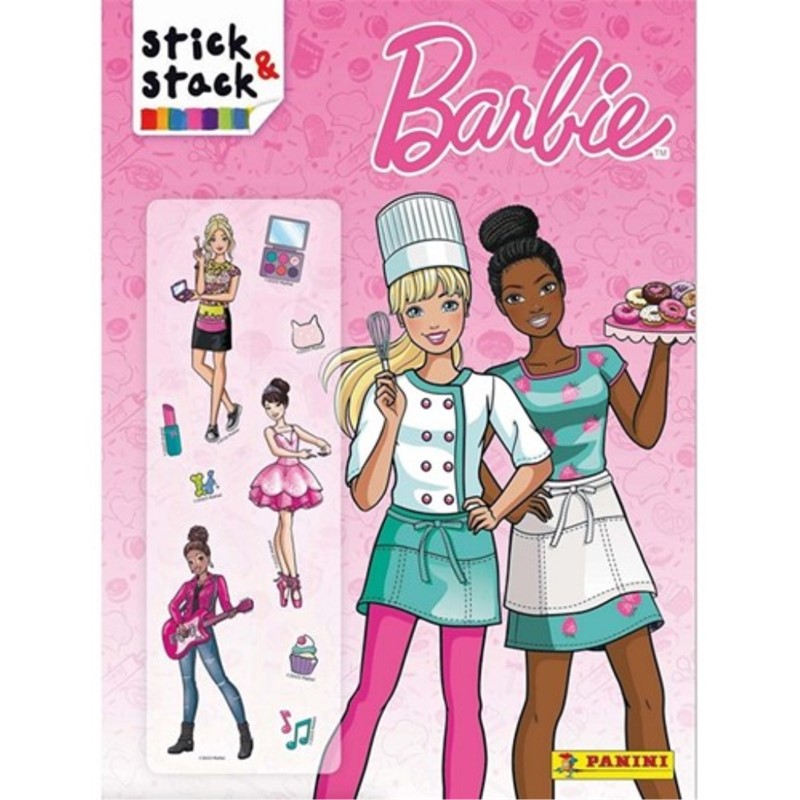 BARBIE BOJANKA - SLOŽI I ZALIJEPI