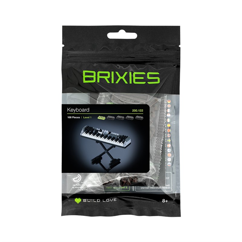 BRIXIES KLAVIJATURA 3D