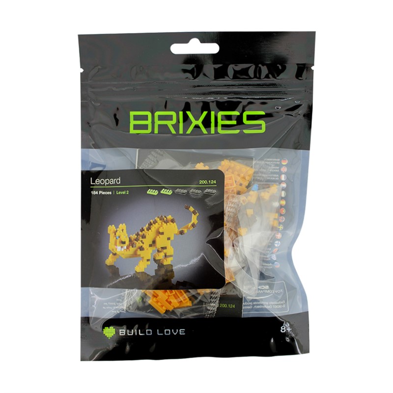 BRIXIES LEOPARD 3D