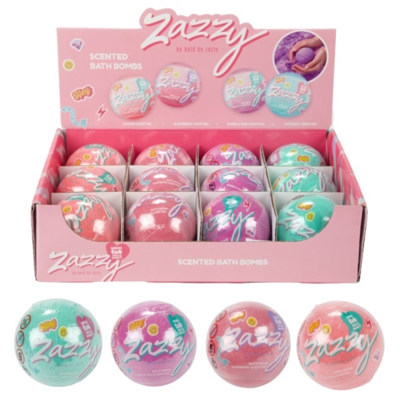 ZAZZY MIRISNA KUGLA ZA KUPANJE, 90 G, 4 VRSTE
