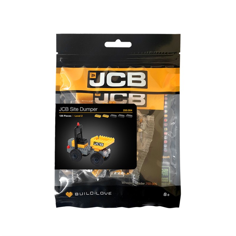 BRIXIES JCB DAMPER ZA GRADILIŠTE 3D